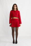 Settle Tweed Jacket - Red