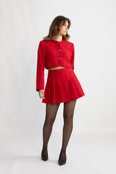 Settle Tweed Jacket - Red