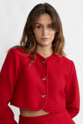 Settle Tweed Jacket - Red