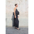Josellecras Skirt - Black Polka