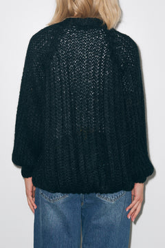 Joseph Cardigan Solid - Black