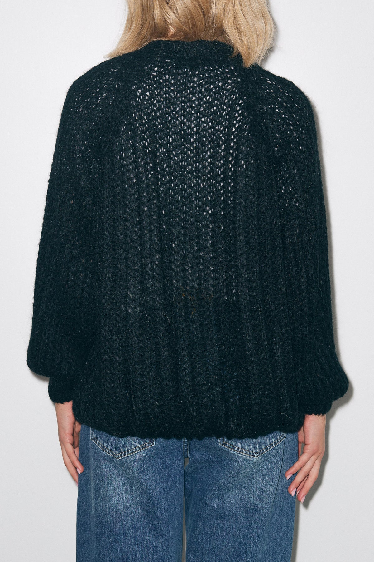 Joseph Cardigan Solid - Black