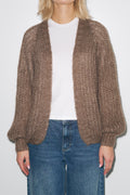 Joseph Cardigan Solid - Brown