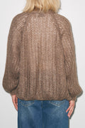 Joseph Cardigan Solid - Brown