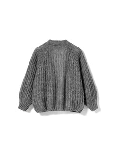 Joseph Knit Cardigan - Dark Grey Melange