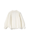 Joseph Cardigan Solid - White
