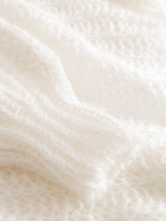Joseph Cardigan Solid - White
