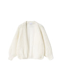 Joseph Cardigan Solid - White