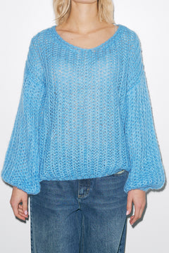 Joseph Knit Sweater - Blue