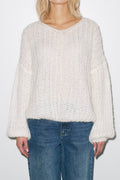 Joseph Knit Sweater - White