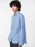 Julie Shirt - Sky Blue Stripe