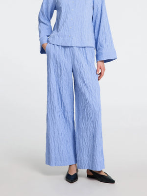 Coria Hw Wide Pant B - Cornflower Blue