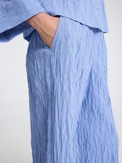 Coria Hw Wide Pant B - Cornflower Blue