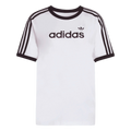 Linear Tee - White/Black