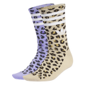 Dy Cg Crew Socks 2-Pack - Soft Khaki/Light Purple