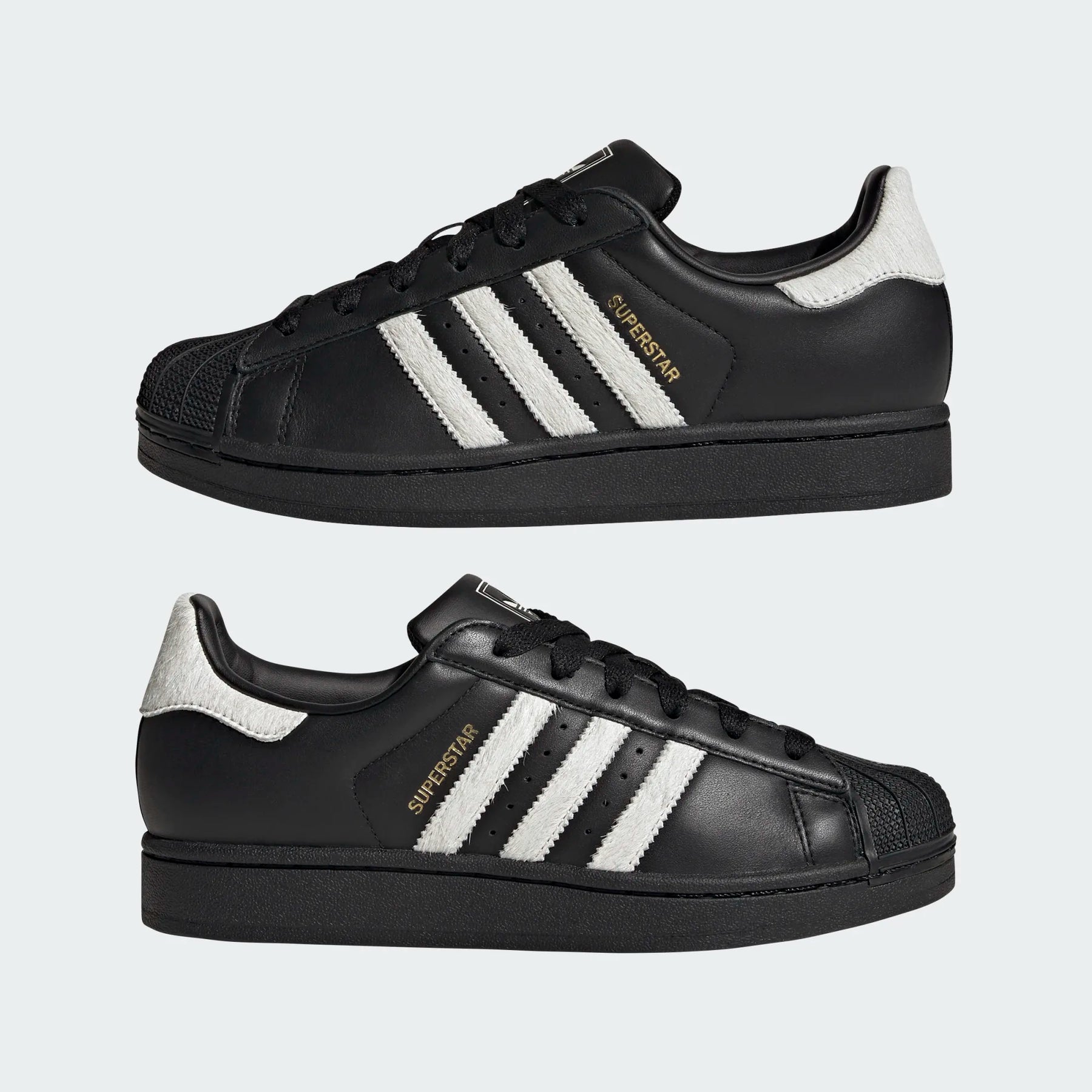 Superstar II W - Cblack/Owhite/Goldmt