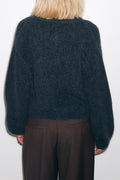 Kae Knit Cardigan - Dark Grey