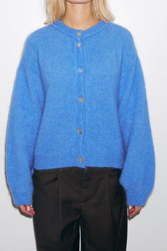 Kae Knit Cardigan - Dove Blue