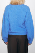 Kae Knit Cardigan - Dove Blue