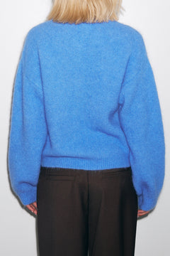 Kae Knit Cardigan - Dove Blue