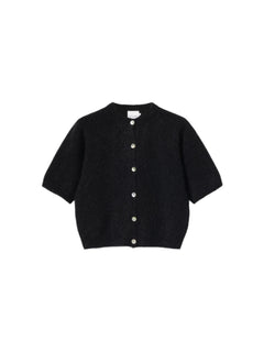 Kae Ss Knit Cardigan - Black