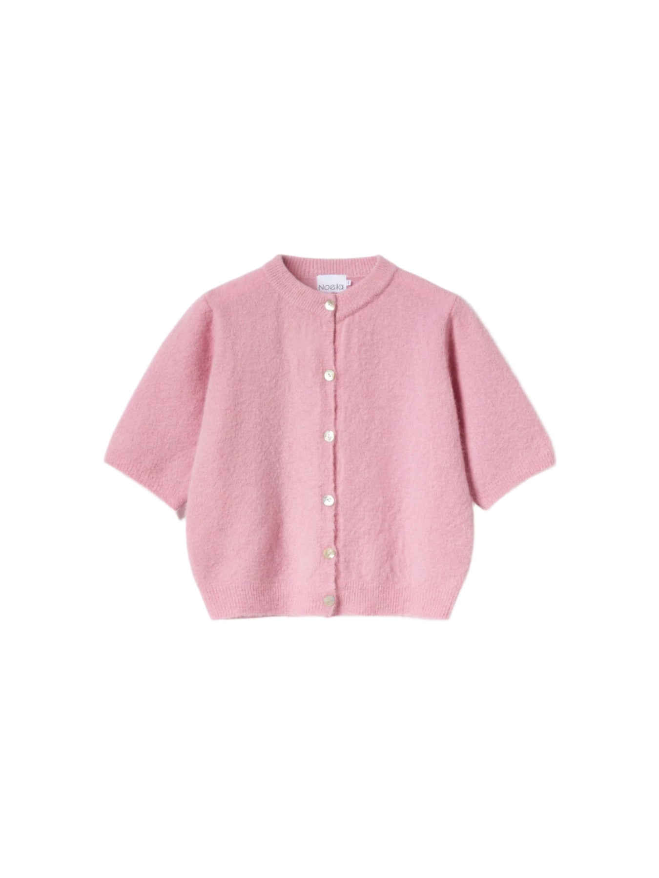 Kae Ss Knit Cardigan - Blush