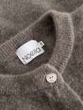 Kae Ss Knit Cardigan - Coffee