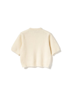 Kae Ss Knit Cardigan - Oyster