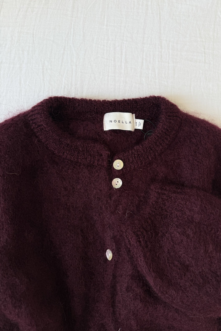 N-Kae Mohair Cardigan - Winetasting