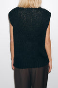 Kala Vest Wool - Black