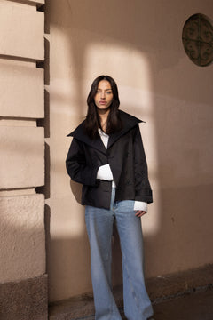 Mazieiw Perry Short Coat - Black