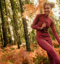 Smekker Long Sleeve - Burgundy Red