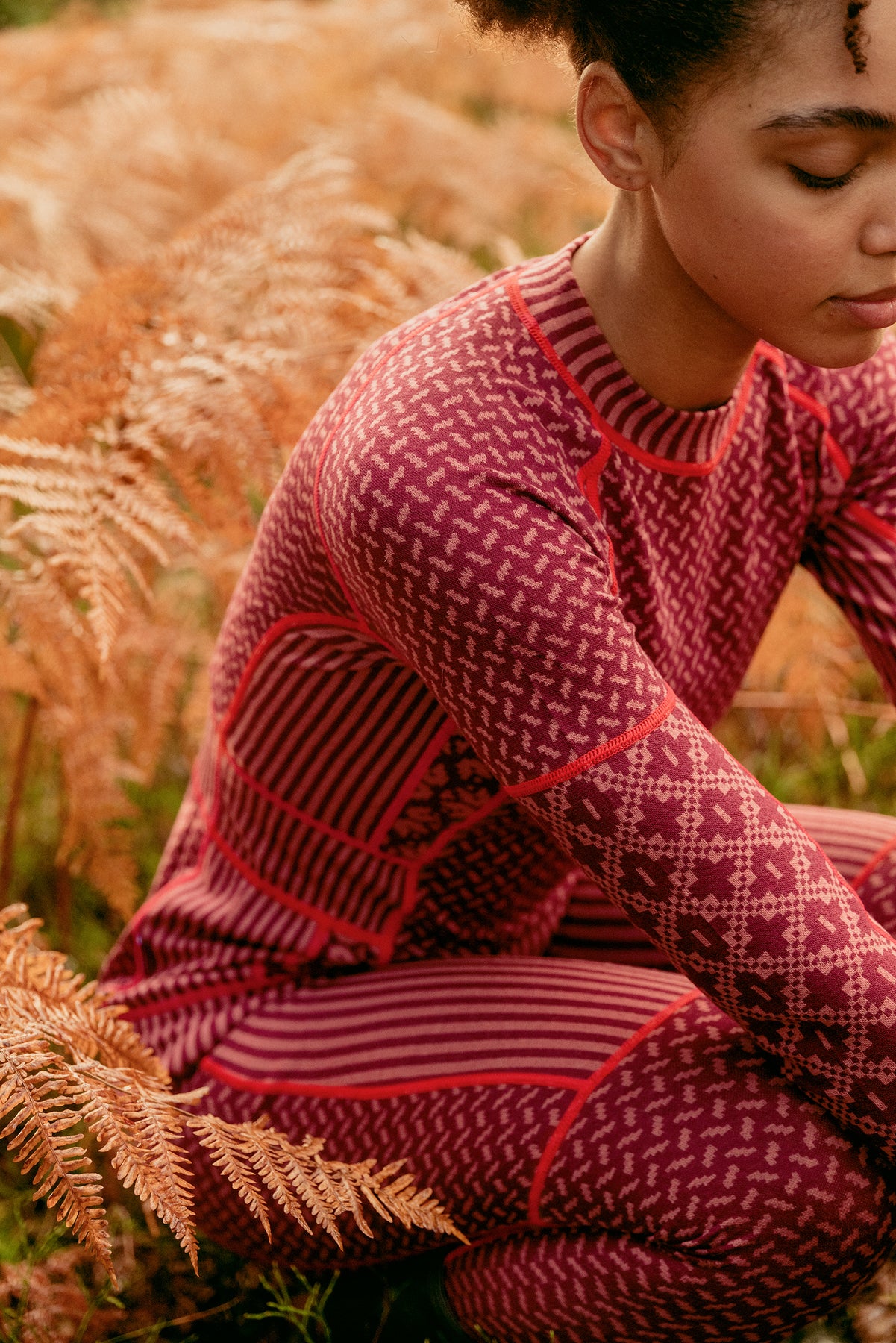 Smekker Long Sleeve - Burgundy Red