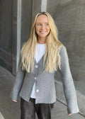 Klayton Cardigan - Grey Melange
