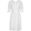 Koko Short Cotton Dress - White