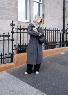 ShayMD Coat - Dark Grey Melange