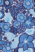 Los Cinco Maxi Dress - La Mira Floral Blue