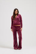 Layla Low Rise Flare Pocketed - Tawny Port