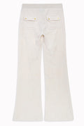 Layla Pocket Low Rise Gold Hw - Oatmeal Marl