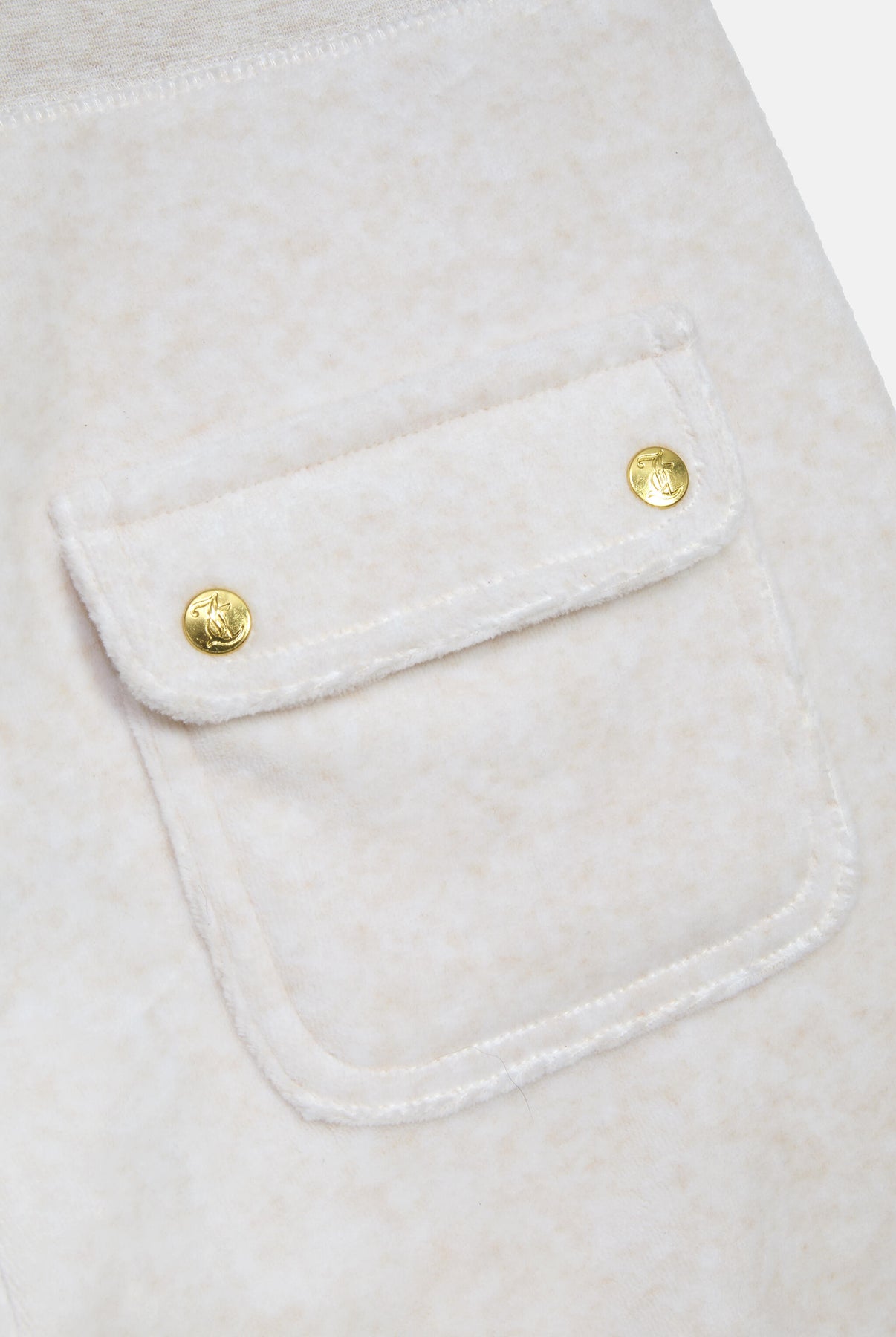 Layla Pocket Low Rise Gold Hw - Oatmeal Marl