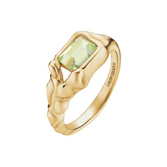 Lemon Disco Ring - Gold