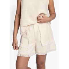Lila Linen Shorts - Summer Sand
