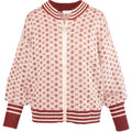 Logo Short Cardigan - Rose Smoke
