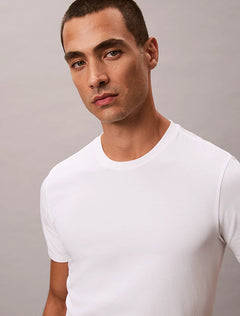 S/S Crew Neck 3Pk - White