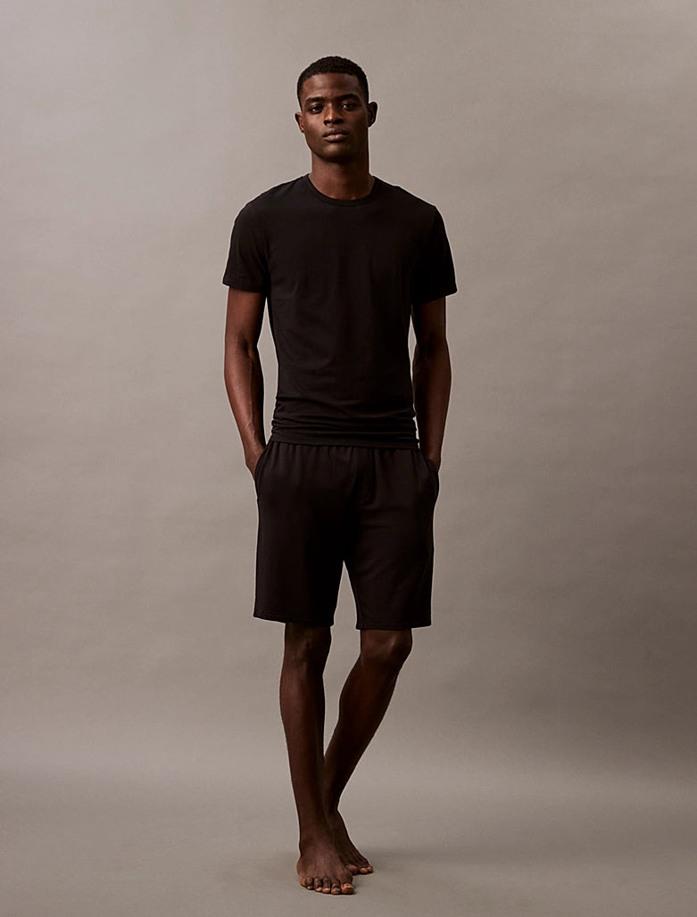 S/S Crew Neck 3Pk - Black