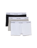 Trunk 3Pk - Grey Heather/White/Black