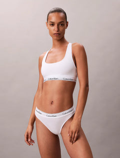 Unlined Bralette - White