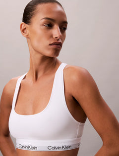 Unlined Bralette - White