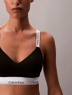 Lightly Lined Bralette - Black