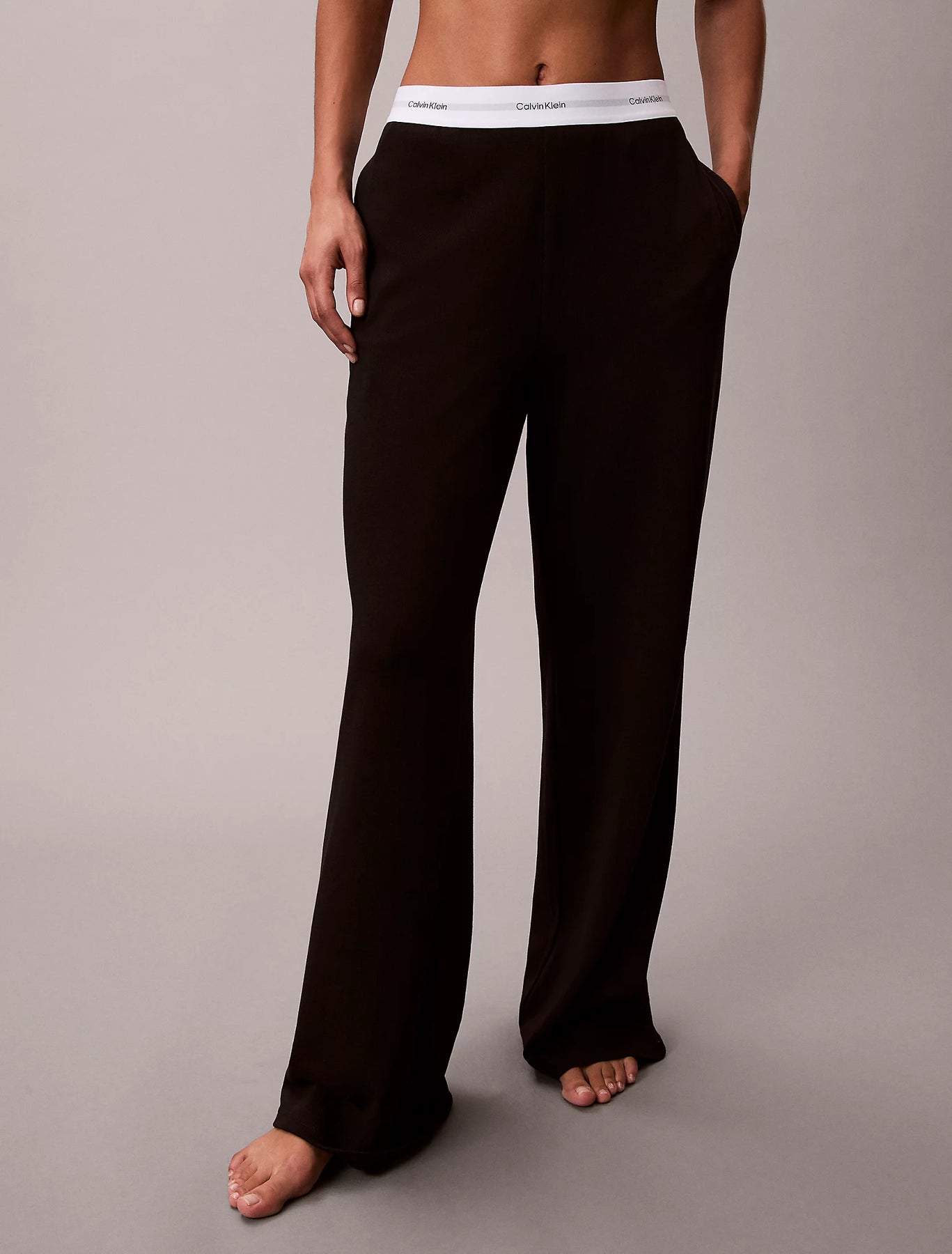 Logo Jersey Pant - Black